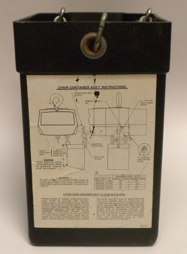 Chain Motor Chain Container