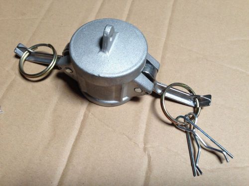 Size 1 1/4&#034; part dc 125 aluminum dust cap camlock new! for sale