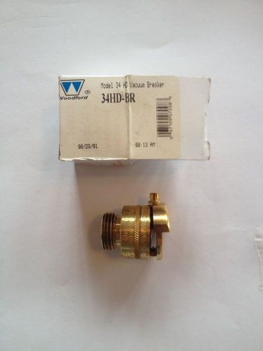 Woodford Nidel Vacuum Breakers 34HD Brass