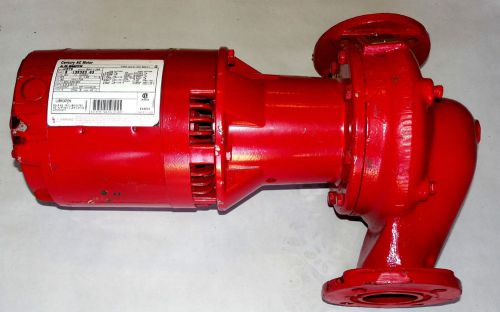 BELL &amp; GOSSETT 2&#034; SERIES 60 3/4 HP IN LINE CENTRIFUGAL PUMP 95 GPM 2X5.25 4 3/8