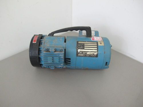 PNEUMOTIVE GH-3V1B VACUUM PUMP w/ CENTURY 8-140135-20 MOTOR (60 DAY WNTY) (BR)