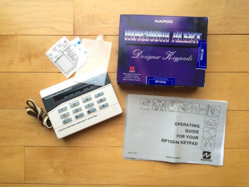 Napco Magnum Alert RP1054e Designer Alarm Keypad + 9 Door/Window contacts