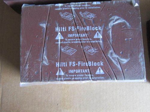 Five hilti firestop cfs-bl block/ bricks for sale