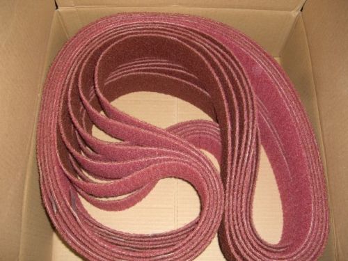 10 new Standard Abrasives 3&#034; x 98&#034; MEDIUM Surface Conditioning LS Sanding Belts