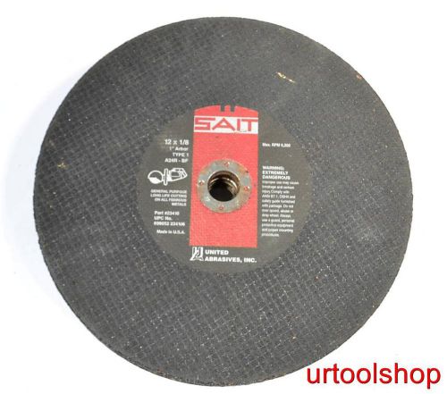 One lot of 10 sait cut off wheels 12 x 1/8 9200-5 for sale