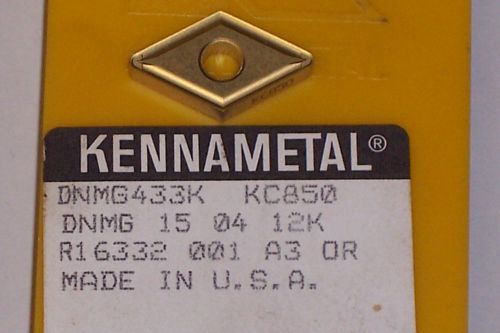 DNMG433K KENNAMETAL INSERTS