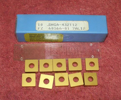 HERTEL   CERAMIC  INSERTS   SNGA 432 T12      PACK OF 10  **SPECIAL SALE PRICE**