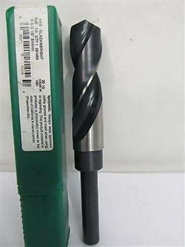 Precision Twist Drill 091456 Series R56, 7/8&#034; HSS, S &amp; D Reduced Shank Drill Bit