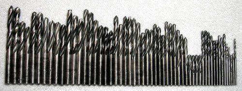 55 TWIST DRILL BITS 9/32~3/32 Short Length Round Shank High Speed Steel USA