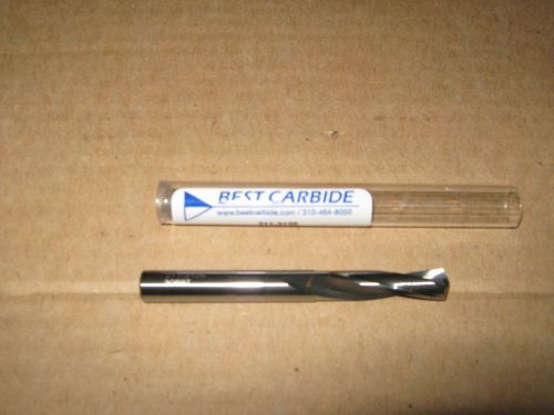 1/16&#034; (.0625) SOLID CARBIDE 15DEG HELIX 135DEG SPLIT PT SCREW MACHINE DRILL BIT