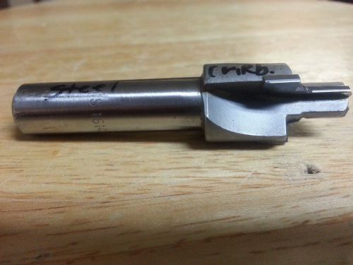 CUSTOM CARBIDE TIP STEP DRILL 1/2 SHANK  5/16 TIP  3&#034; LONG