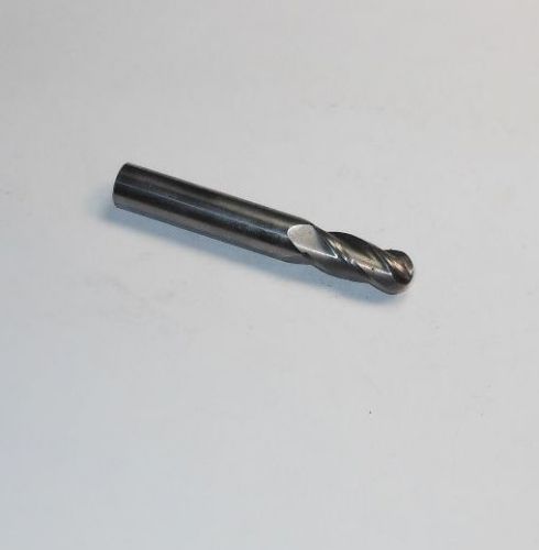 Carbide Ball End Mill 23/64&#034; 4FL 2-1/2&#034; OAL USA &lt;1935&gt;