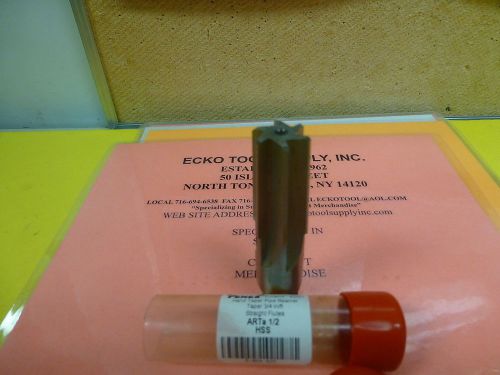 Taper pipe reamer 1/2&#034; diameter high speed steel straight flute new $13.50 for sale