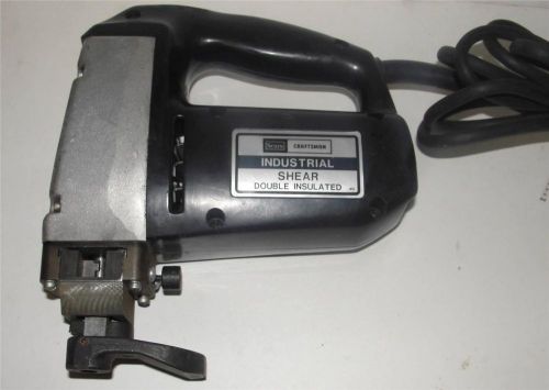 SEARS CRAFTSMAN INDUSTRIAL NIBBLER  METAL CUTTING SHEAR MODEL 315.27380 ELECTRIC