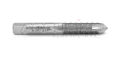 5 Pcs M10x1.0 HSS Metric Spiral Point Taps, ANSI, Ground, 2 Fl, #SPT-10M-10x5