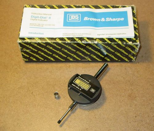 Brown &amp; sharpe digit-dial ii digital indicator for sale