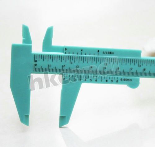 green Plastic SlideCaliper cursor 150CM Slide Vernier Caliper nonius Depth 6inch