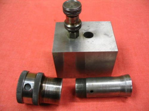 Collet chuck live tool holder right angle made in usa 2.25x2.25x3.25 for sale