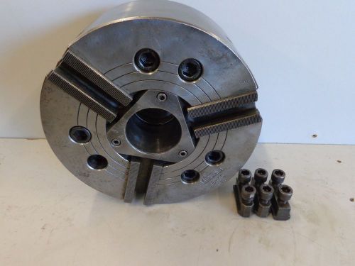 KITAGAWA 10&#034; 3-JAW LATHE POWER CHUCK B-10 OKUMA A1-8 MOUNT