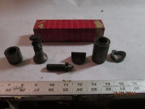 MACHINIST LATHE MILL NICE Starrett Screw Jack Stand s for Machinist in Box