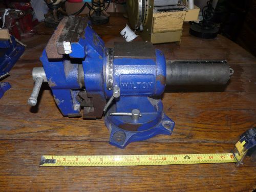 Wilton Machinist&#039;s Bench Vise Swivel Head 5 Inch Jaw