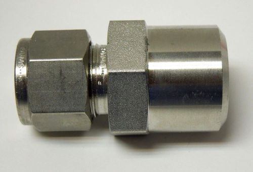 SWAGELOK SS-810-1-12W MALE CONNECTOR 1/2&#034; TUBE X 3/4&#034; BUTT WELD  &lt;MC810-1-12W