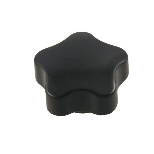 Star shaped 10mm thread dia brass core black metal screw nut for sale