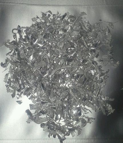 8TROY oz.256g.ALUMINIUM SHAVINGS ORGONE,CHEMISTRY,CRAFTS,JEWLERY,METAL, SCIENCE