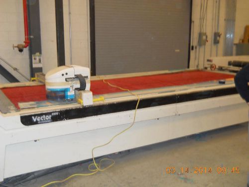 LECTRA VECTOR 2500 COMPOSITE PREPREG AUTOMATIC CNC CUTTING MACHINE w FEEDER