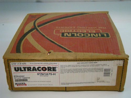 Lincoln Electric Ultracore 1/16&#034; 33 LB. Spool Welding Wire ED032207 81Ni1A75-H