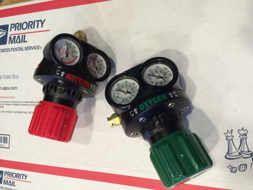 Victor Edge Series ESS4 Oxygen Acetylene Regulator Set | CGA 540/510