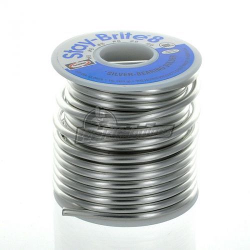 Stay-Brite #8 1/8&#034; Silver Solder #10009 1 Lb. SB861