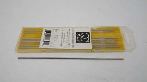 Esab qc brand q796f63 tungsten electrodes qty 9 g10 for sale