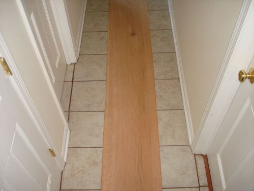 ONE  RED OAK Wood Veneer Sheet  15 &#039;&#039; x 100&#039;&#039; X 1/20 OR .050 OVER 40 Years old