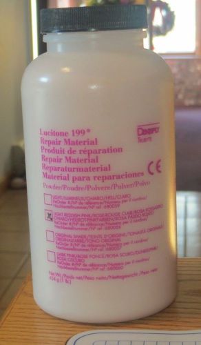 Lucitone 199 REPAIR MATERIAL Light Reddish Pink 1 lb jar #680058