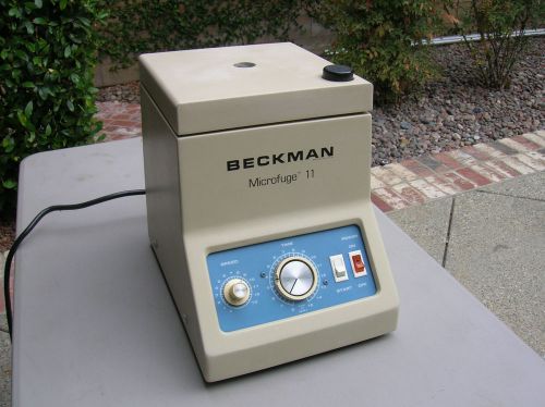 BECKMAN MICROFUGE 11 CENTRIFUGE WITH 7-98 ROTOR