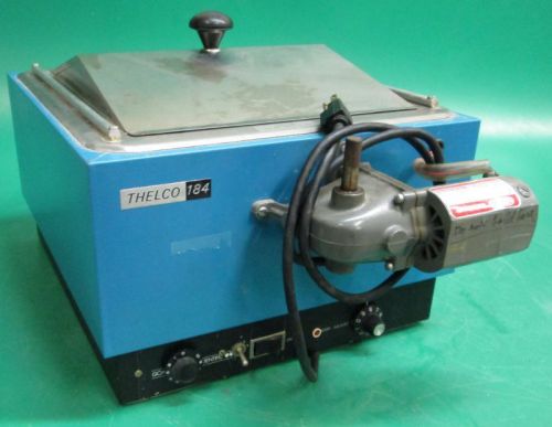 GCA Precision Scientific Thelco 184 Hot Water Bath 66648 With Dayton Gearmotor