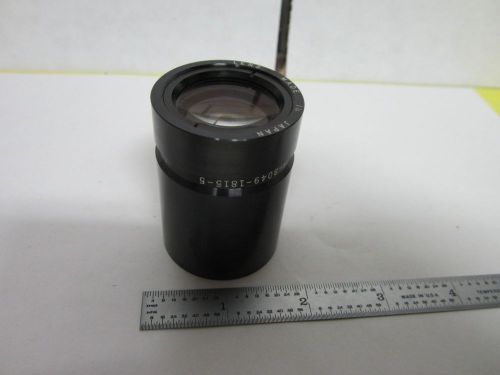 OPTICAL  MICROSCOPE LENS OLYMPUS 97.464 mm  OPTICS AS IS BIN#J4-26