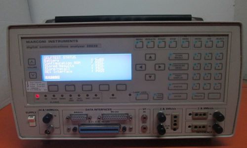 MARCONI INSTRUMENTS DIGITAL COMMUNICATION ANALYZER 2853S