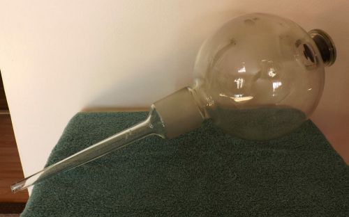 Large Round Lab Glassware with Funnel