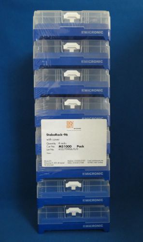 Micronic StaboRack-96 Well Racks w/ Covers MP51000 Pk/8