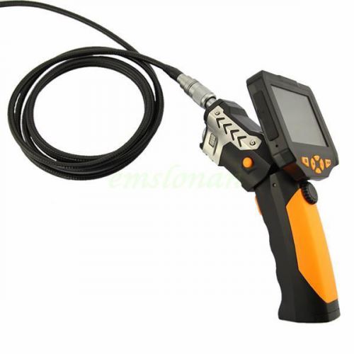 3.5&#034; 5.5mm lens inspection snake camera endoscope borescope rotation dvr 3m tube for sale