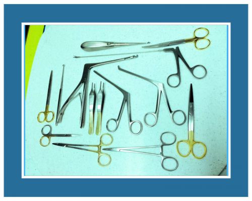 New 12ea arthroscopy arthroscopy sinoscopy rhinoscopy instruments set stainless for sale