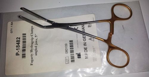 Pilling / Teleflex FOGARTY HYDRAGRIP CLAMP Forceps angled jaws 5&#034; # P18482