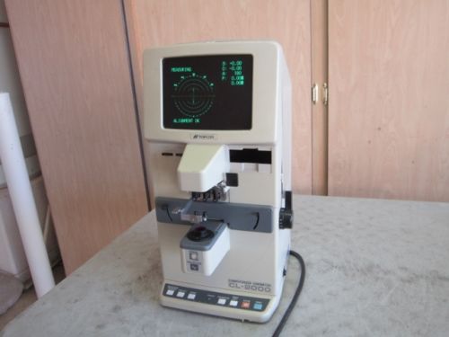 TOPCON CL-2000 COMPUTERIZED LENSMETER