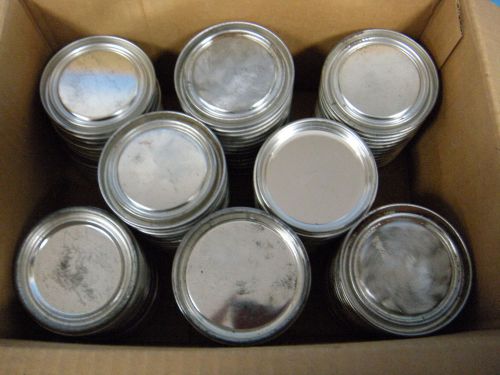 Soils Lab Tin Lids 3&#034; Diameter Lot of 112