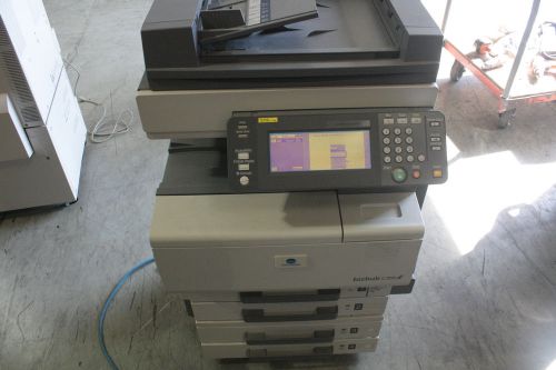 Konica minolta bizhub c350, color copier,laser printer,scanner with networking for sale