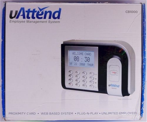 NEW uAttend CB1000 Employee Management System (Web Based Time Clock)