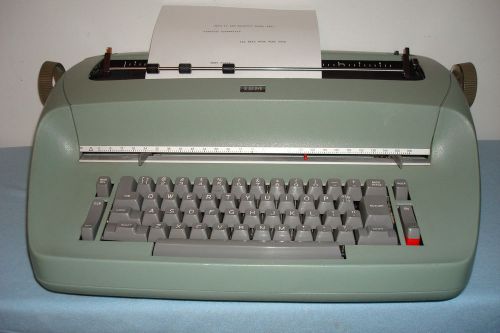 Vintage IBM Selectric  Electric Typewriter Light GREEN Model 83