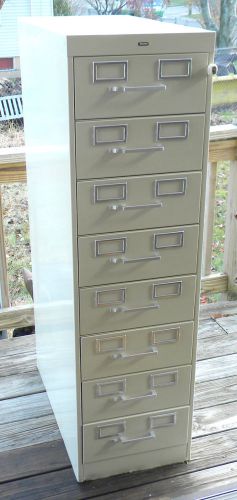 Tennsco 8-drawer cd cabinet for sale